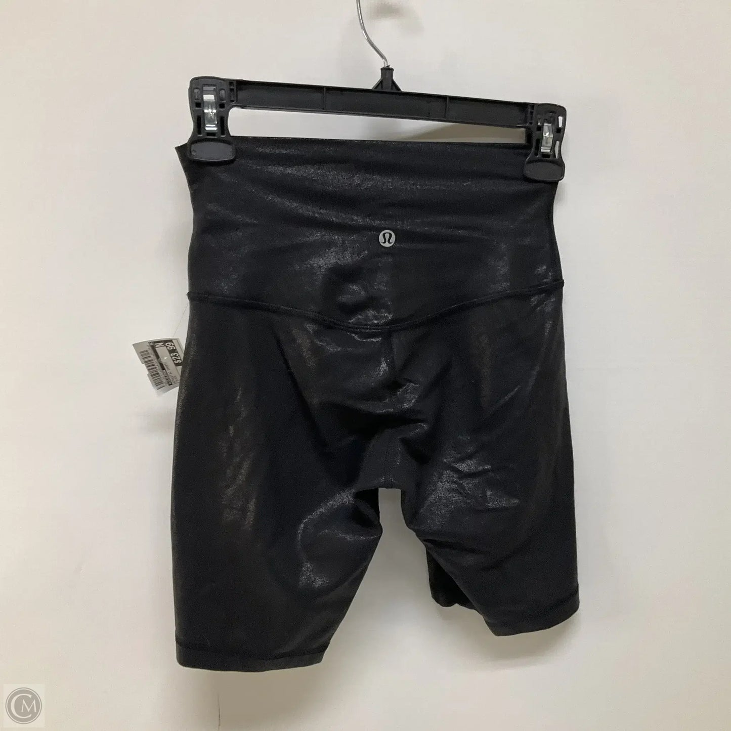 Athletic Shorts By Lululemon In Black, Size: 4