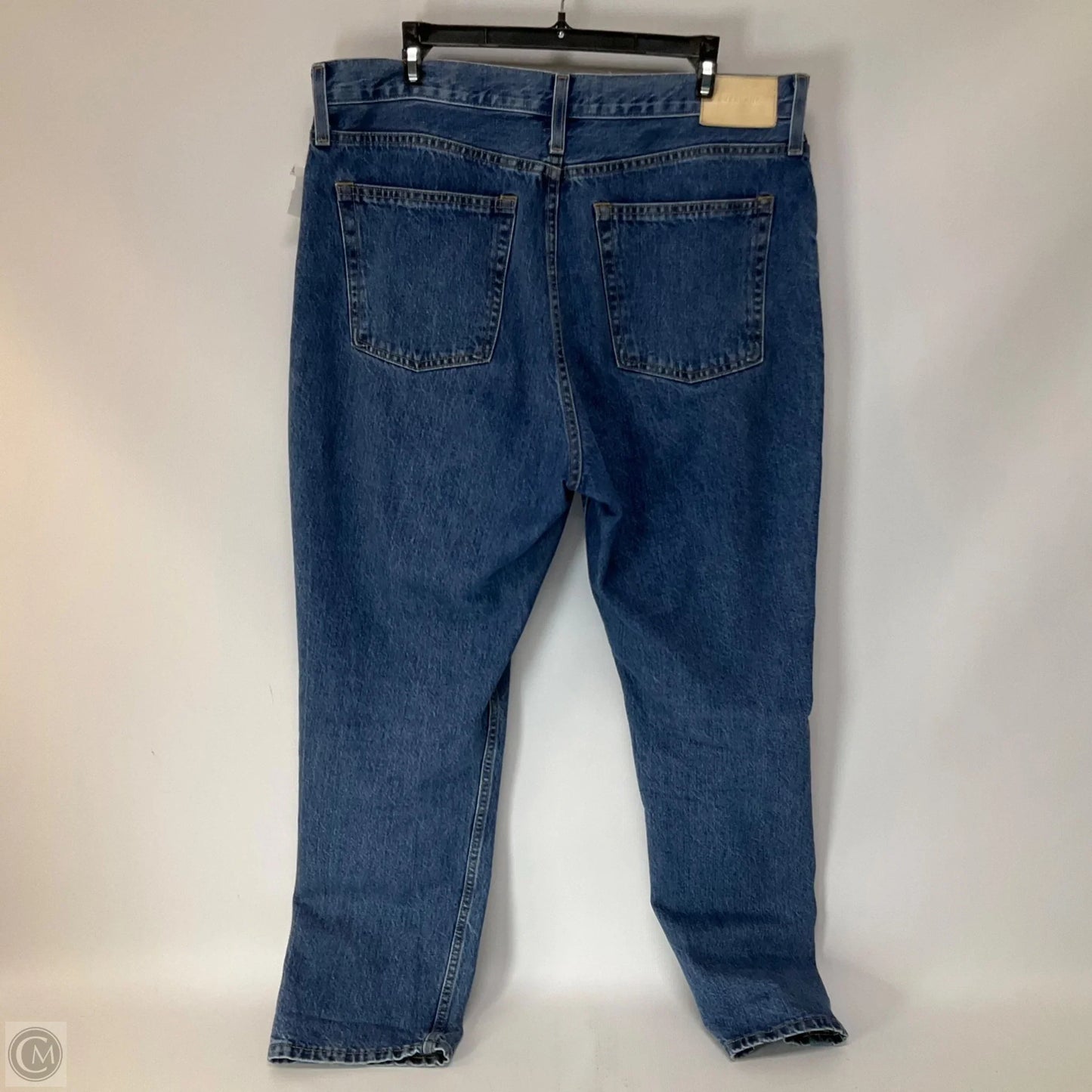Jeans Straight By Everlane In Blue Denim, Size: 14