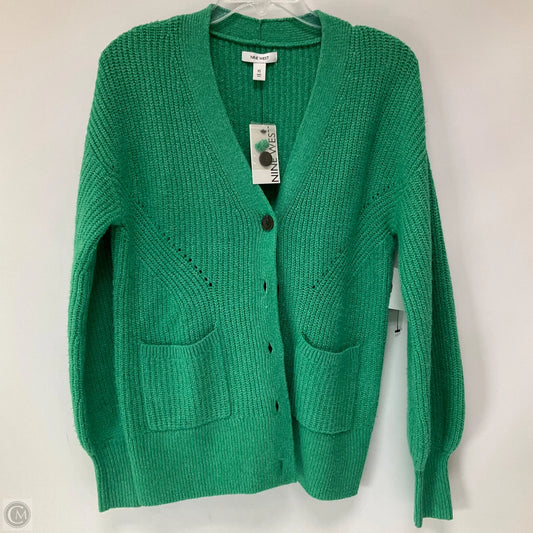 Cardigan By Nine West In Green, Size: Xs