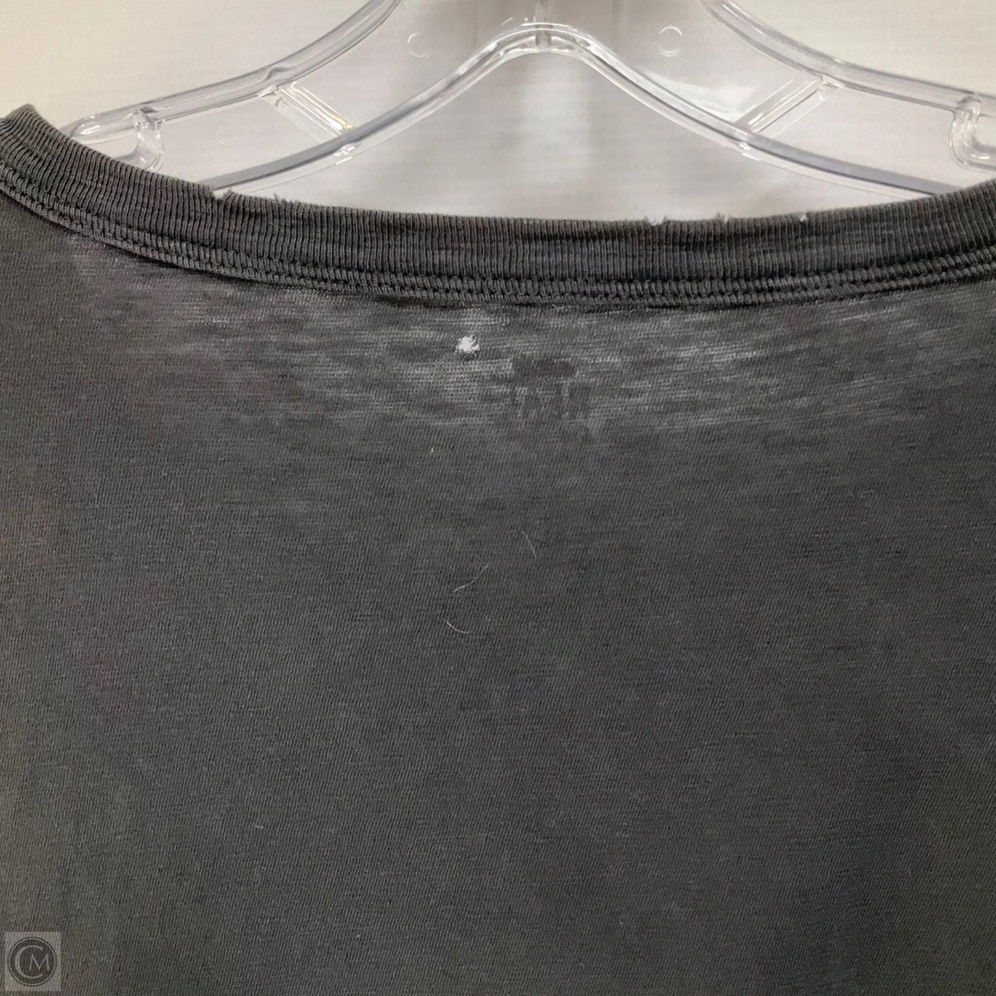 Top Long Sleeve Basic By Aerie In Grey, Size: L