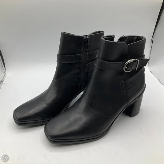 Boots Ankle Heels By Naturalizer In Black, Size: 6