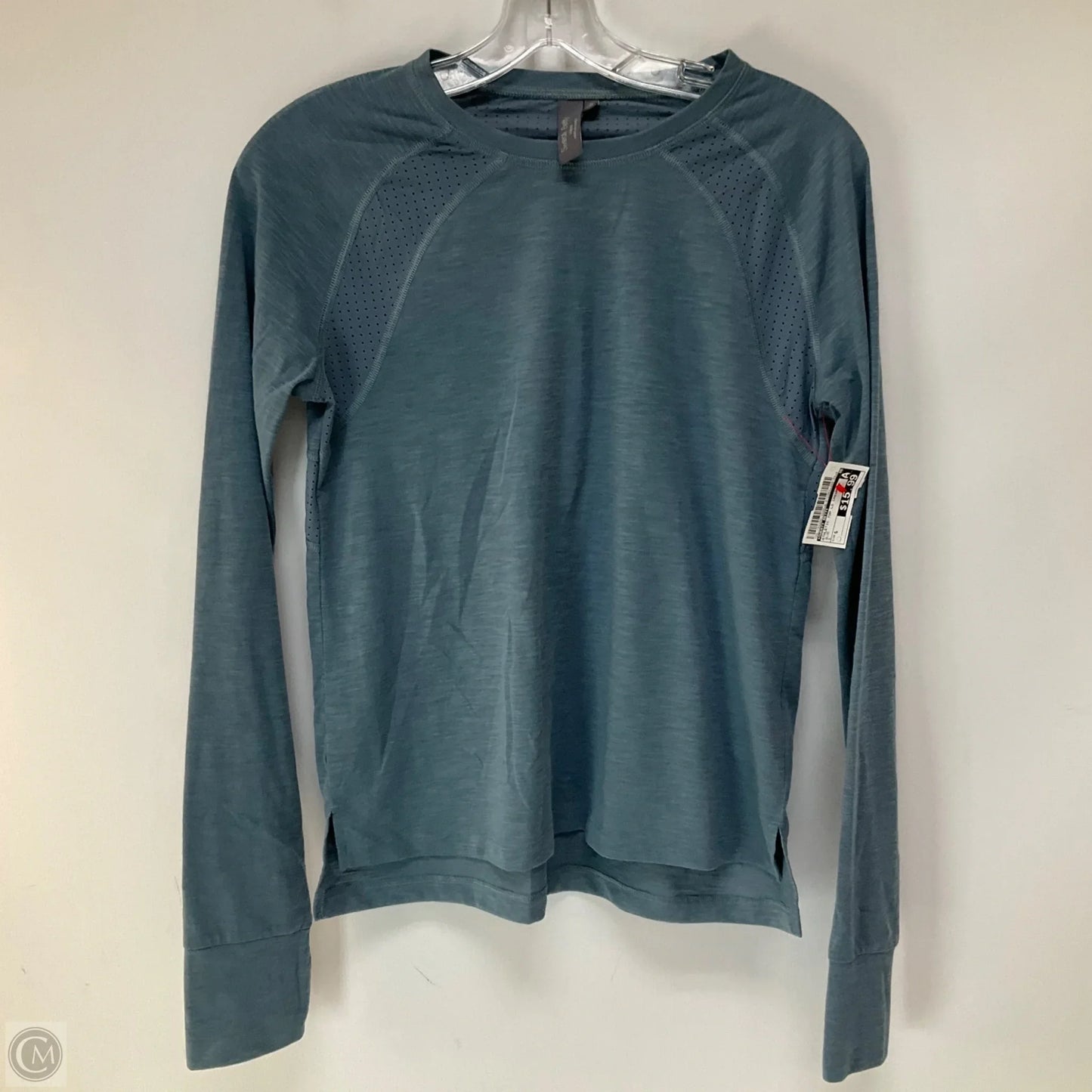 Athletic Top Long Sleeve Crewneck By Sweaty Betty In Blue, Size: S