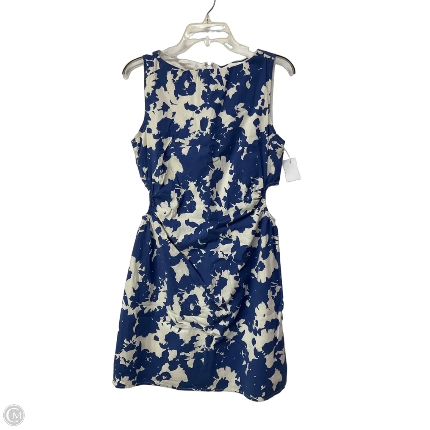 Dress Casual Midi By Abercrombie And Fitch In Blue, Size: M