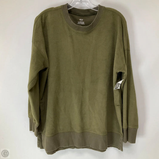 Sweatshirt Crewneck By Aerie In Green, Size: S
