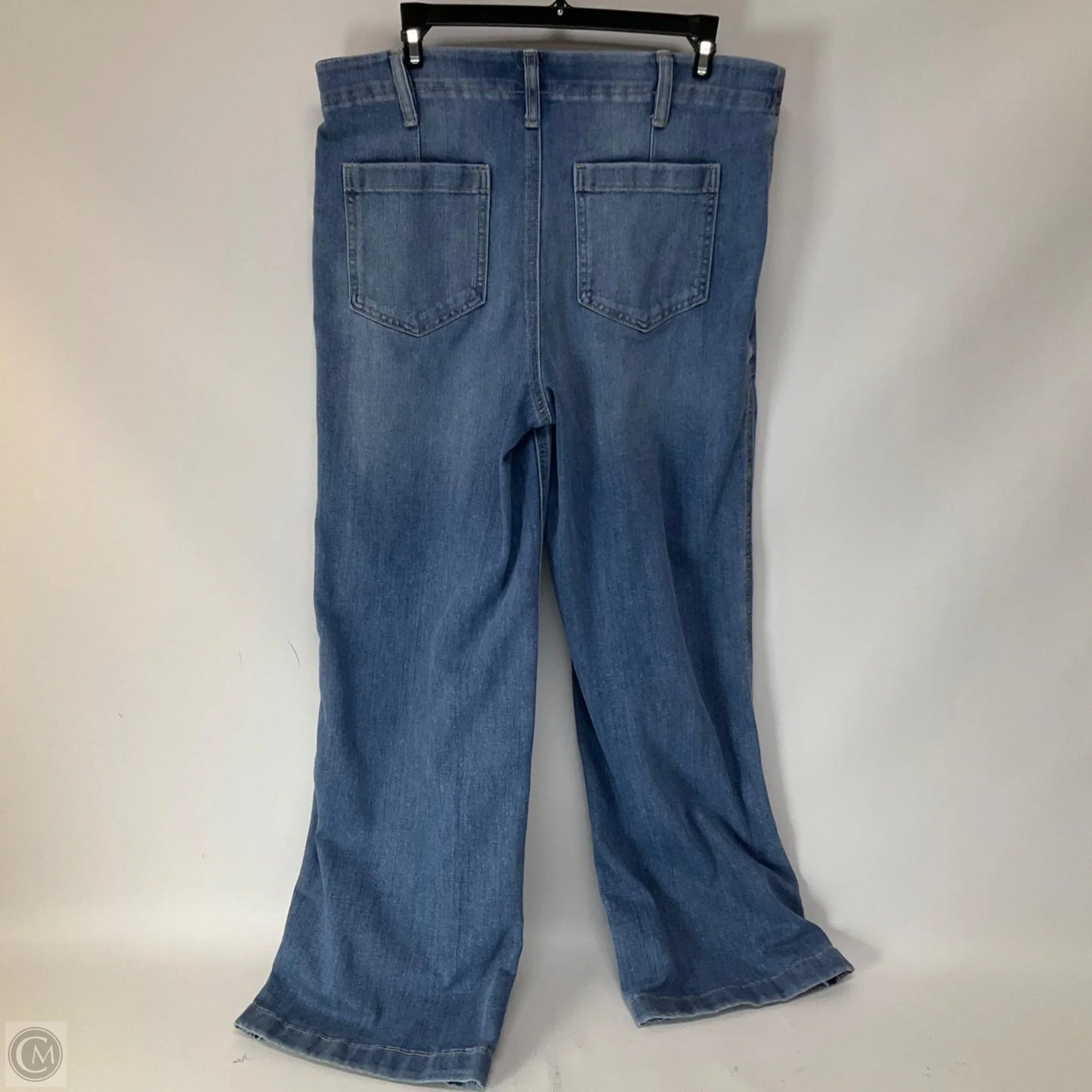 Jeans Wide Leg By Sonoma In Blue Denim, Size: 12