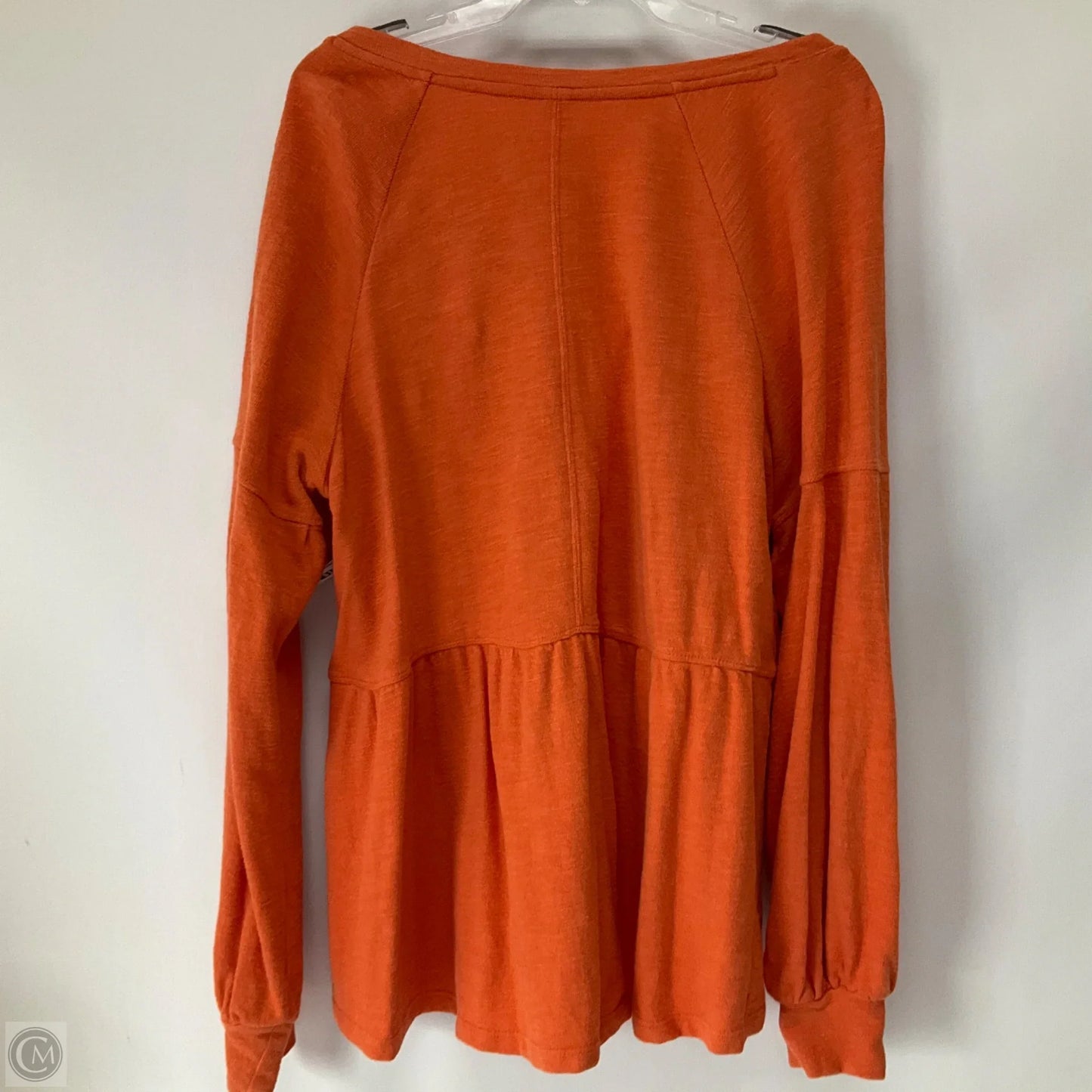 Top Long Sleeve By Pilcro In Orange, Size: Xl
