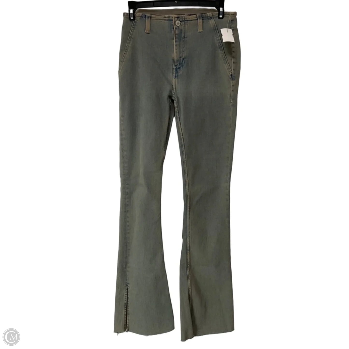 Jeans Flared By Free People In Blue Denim, Size: 2
