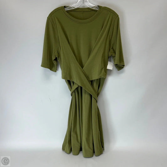 Athletic Dress By Lululemon In Green, Size: 10