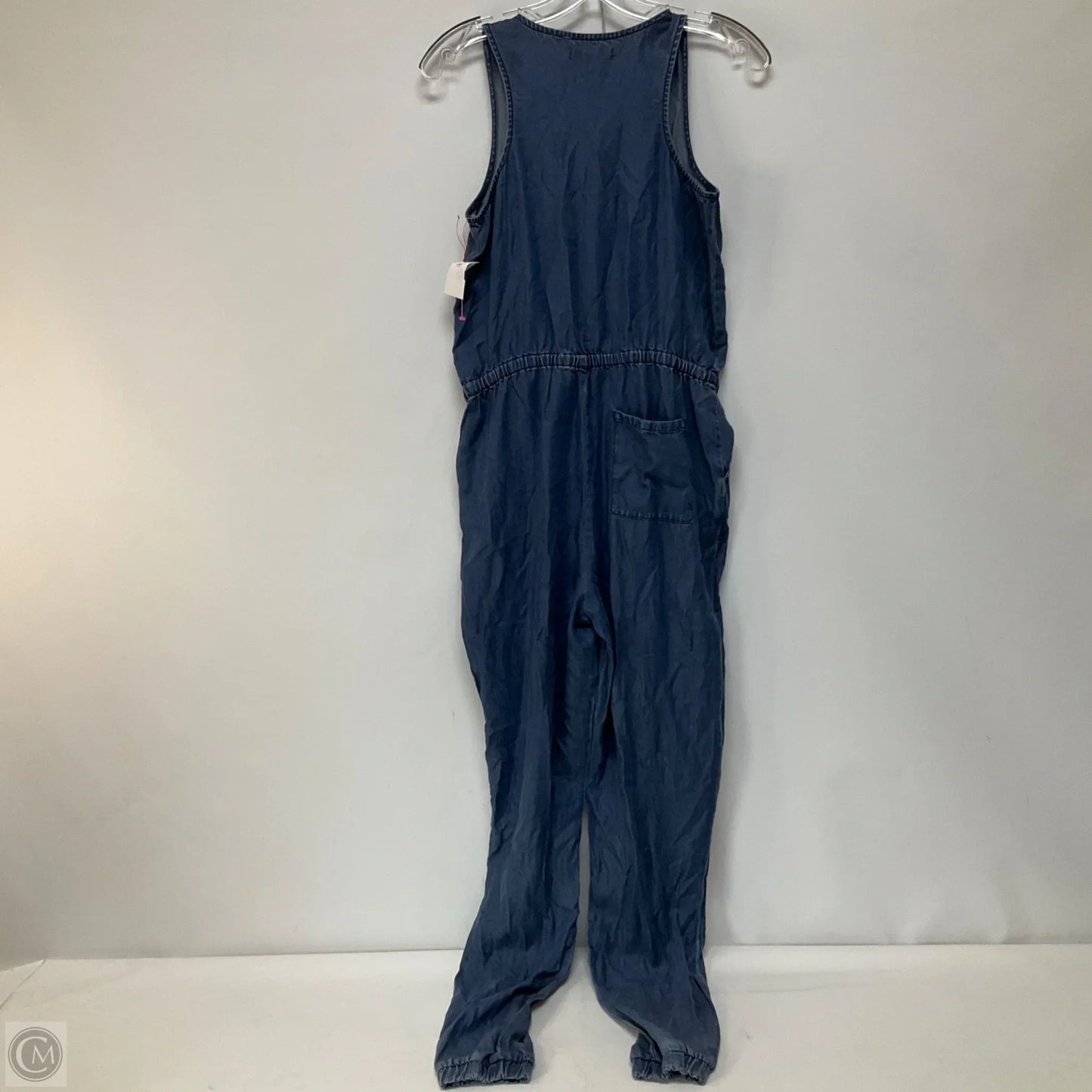 Jumpsuit By Silver In Blue Denim, Size: Xl