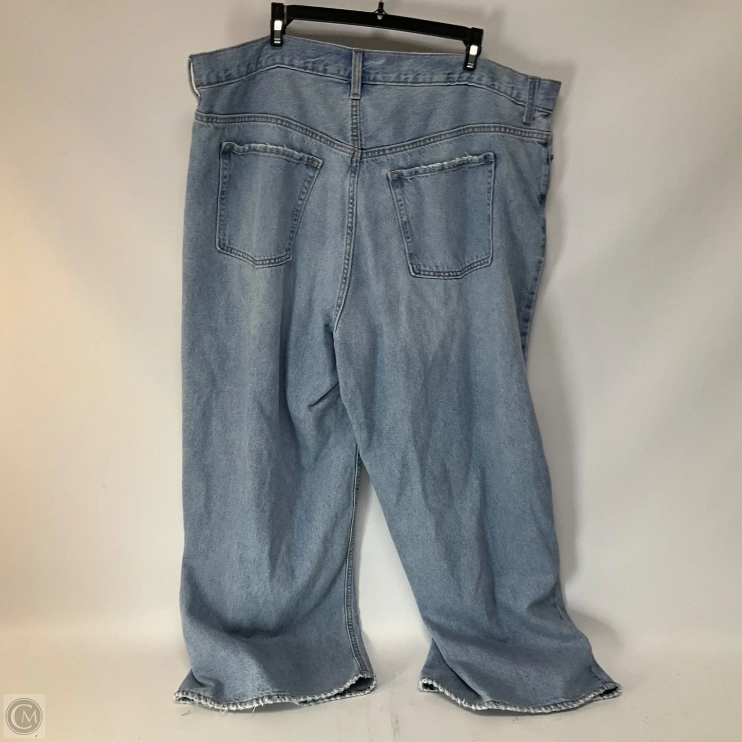 Jeans Wide Leg By Old Navy In Blue Denim, Size: 22