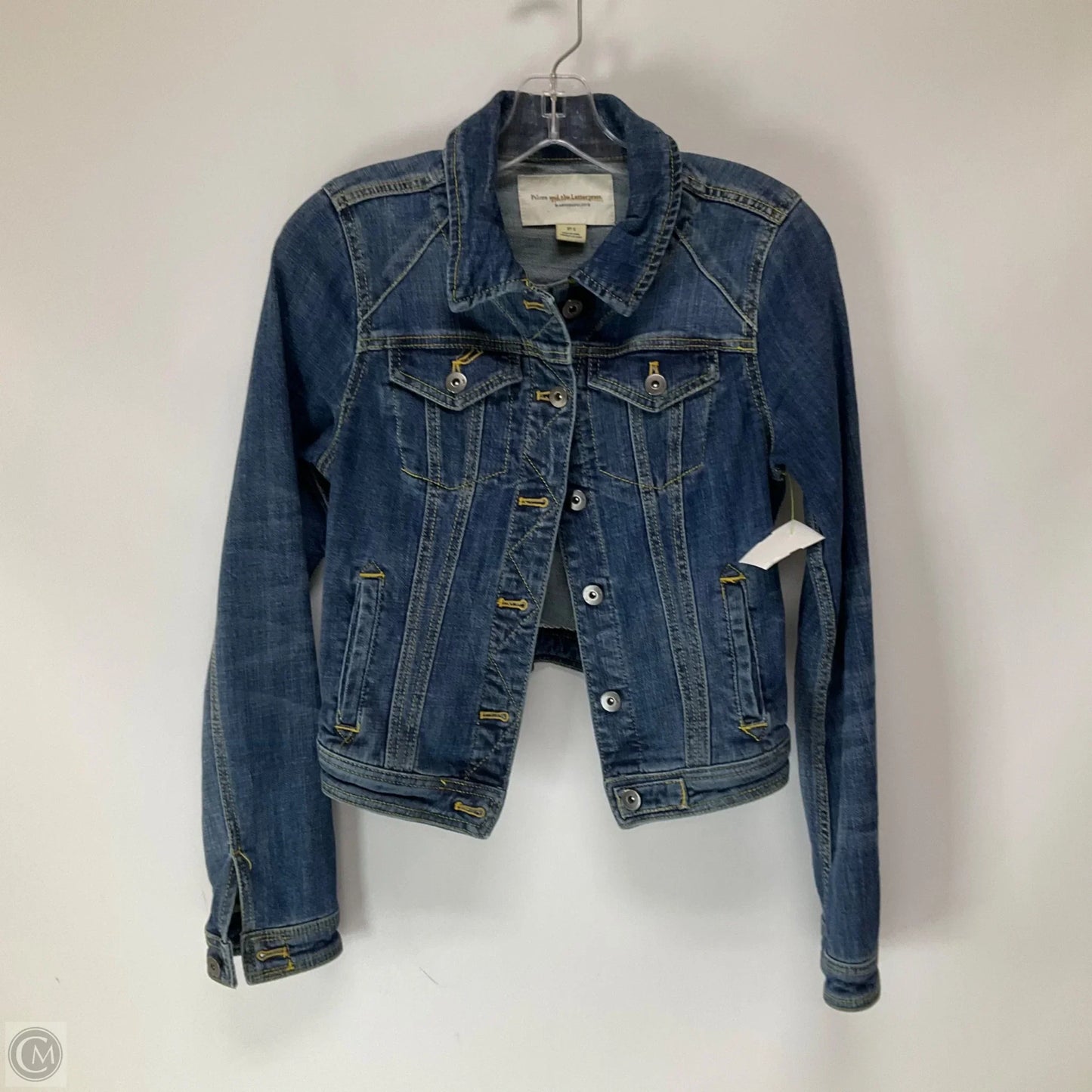 Jacket Denim By Pilcro In Blue Denim, Size: S