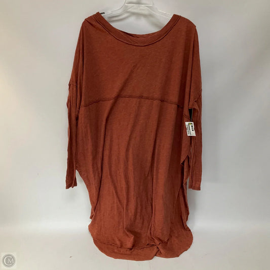 Top Long Sleeve By We The Free In Red, Size: S