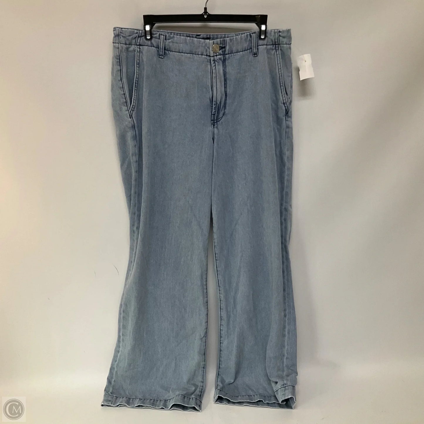 Jeans Wide Leg By Kut In Blue Denim, Size: 8