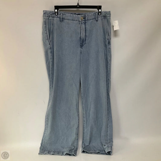 Jeans Wide Leg By Kut In Blue Denim, Size: 8