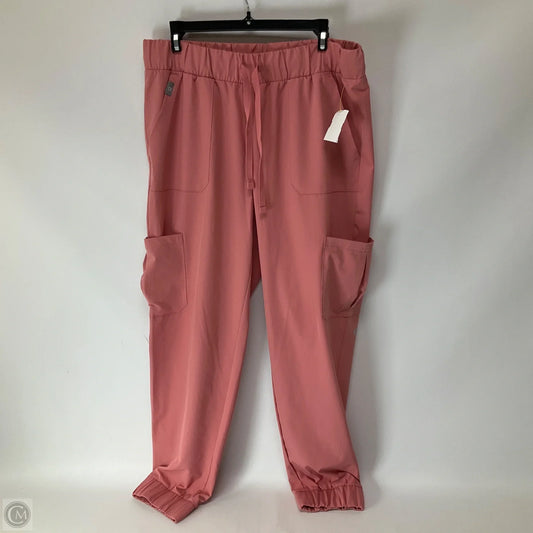 Athletic Pants By Lululemon In Pink, Size: L