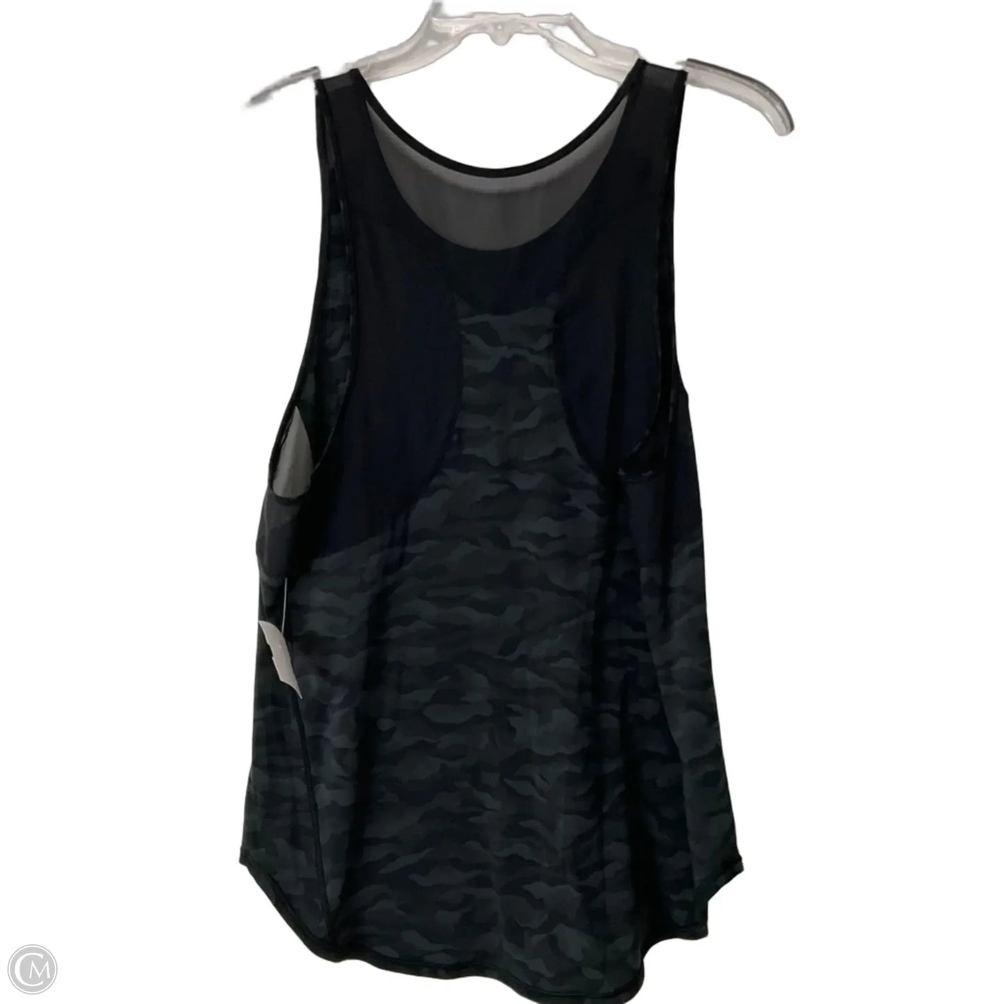 Athletic Tank Top By Lululemon In Camouflage Print, Size: M