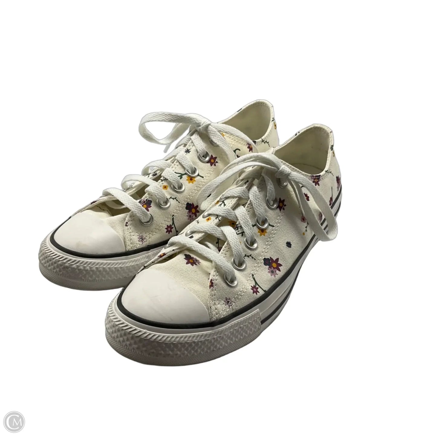 Shoes Sneakers By Converse In Floral Print, Size: 8.5