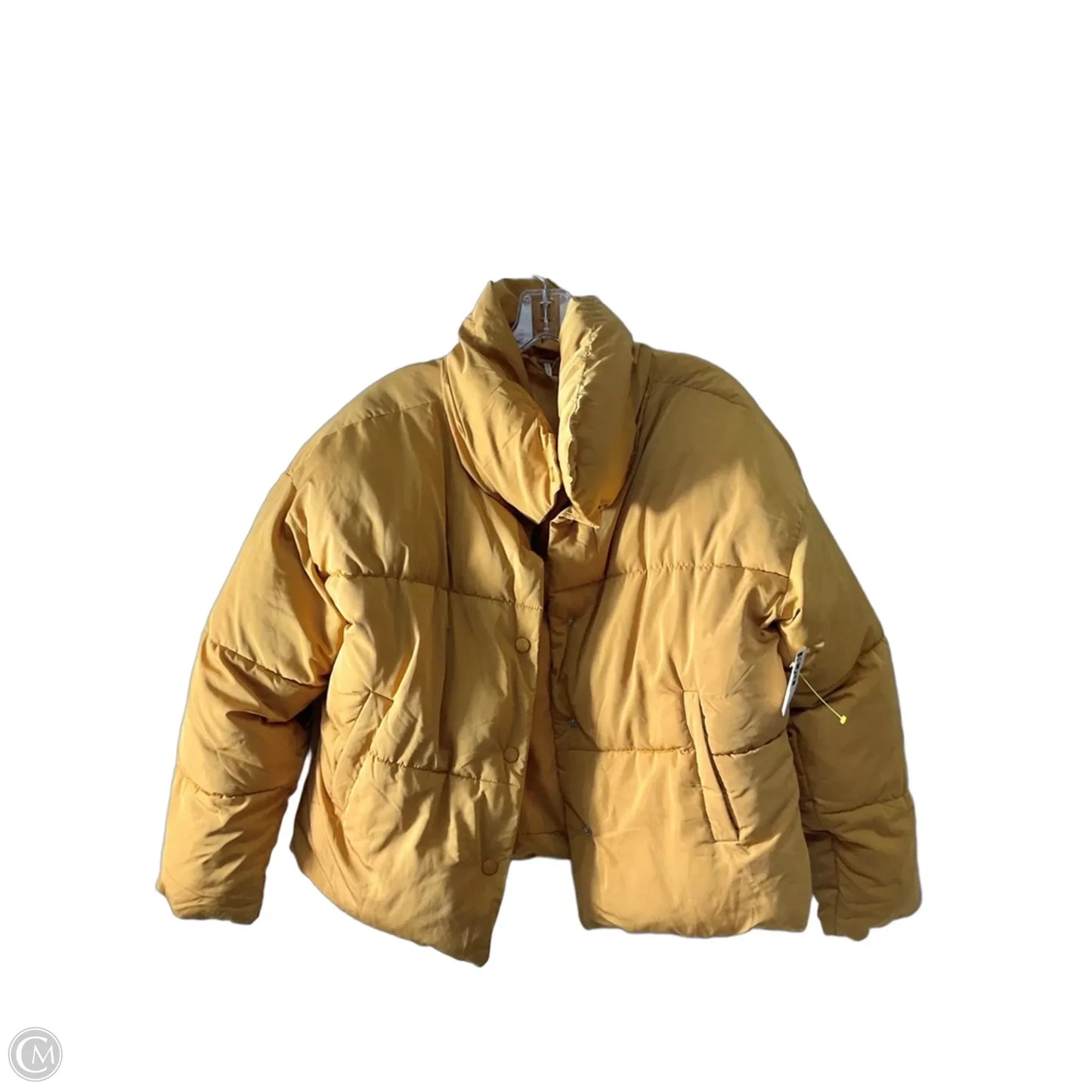 Coat Puffer & Quilted By Free People In Orange, Size: Xs