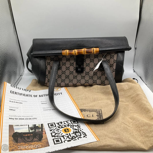 Handbag Luxury Designer By Gucci, Size: Medium