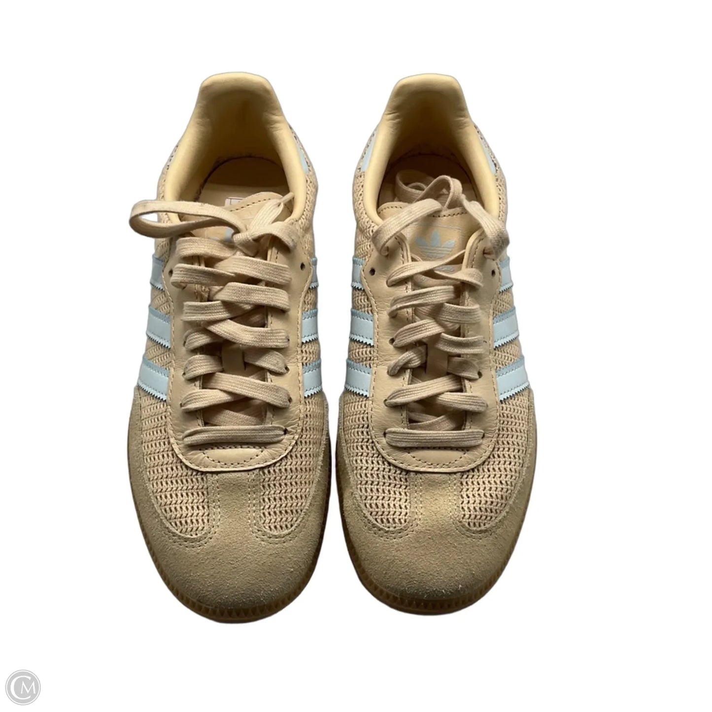 Shoes Athletic By Adidas In Blue & Cream, Size: 8