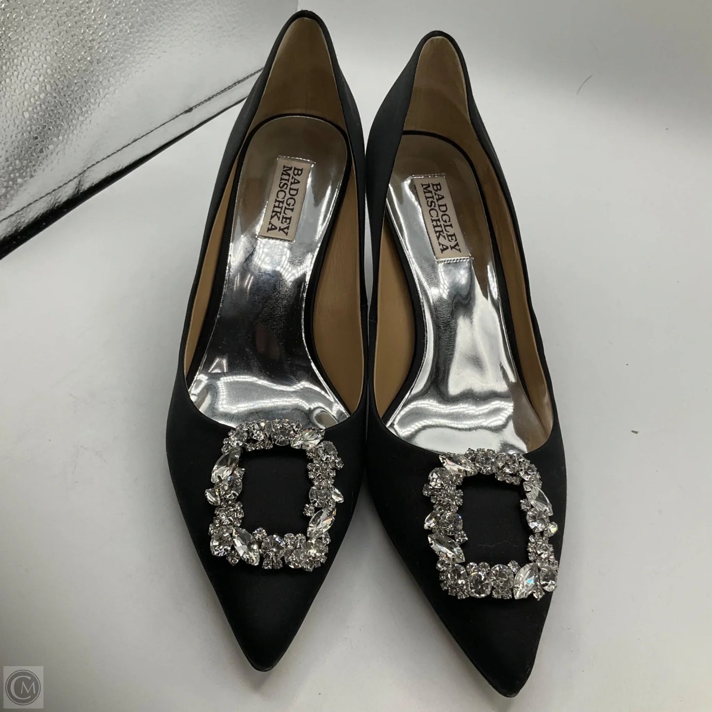Shoes Heels Stiletto By Badgley Mischka In Black, Size: 7.5