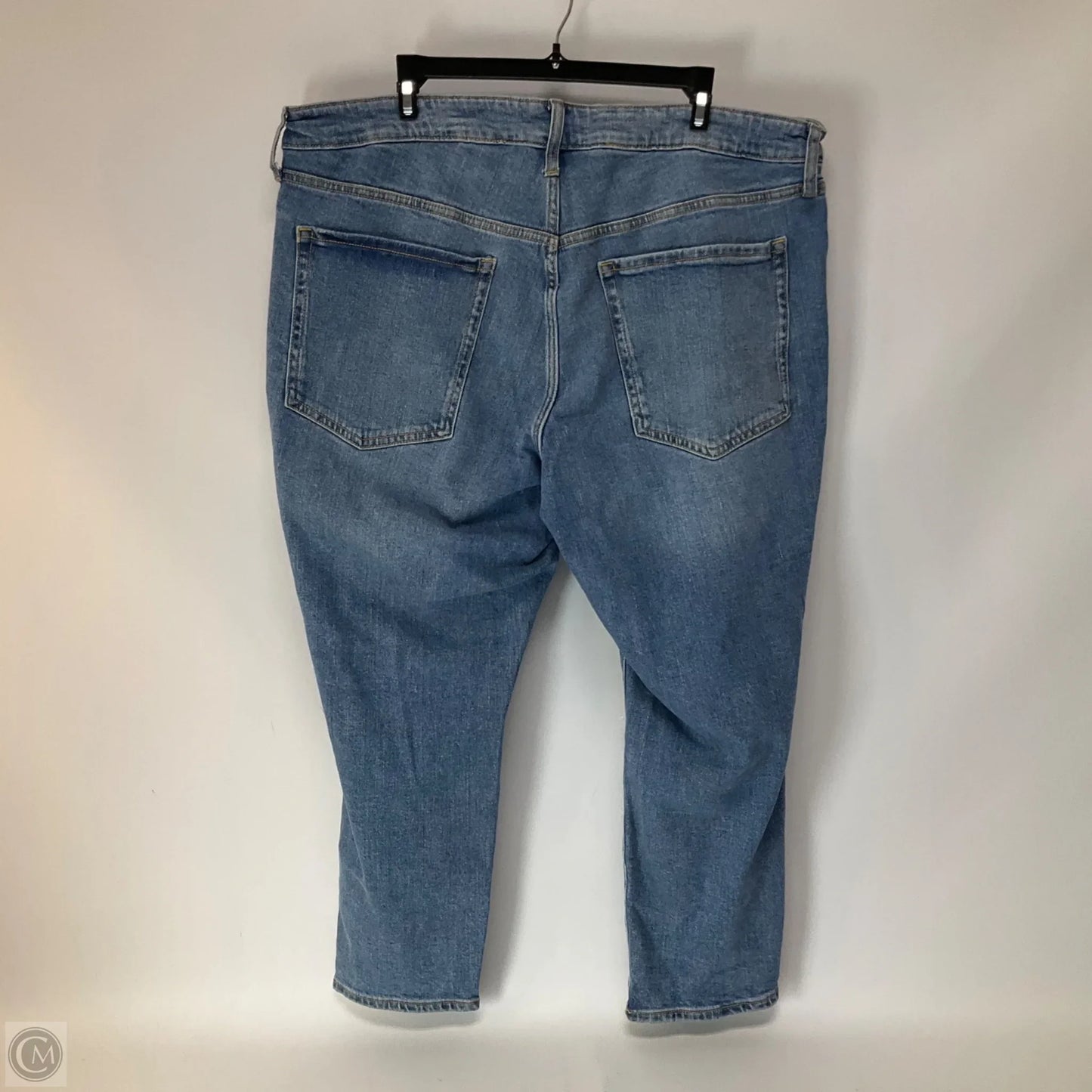 Jeans Straight By Old Navy In Blue Denim, Size: 18