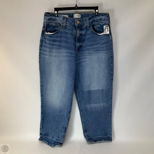 Jeans Straight By Universal Thread In Blue Denim, Size: 14