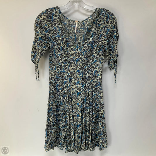 Dress Casual Short By Free People In Floral Print, Size: Xs