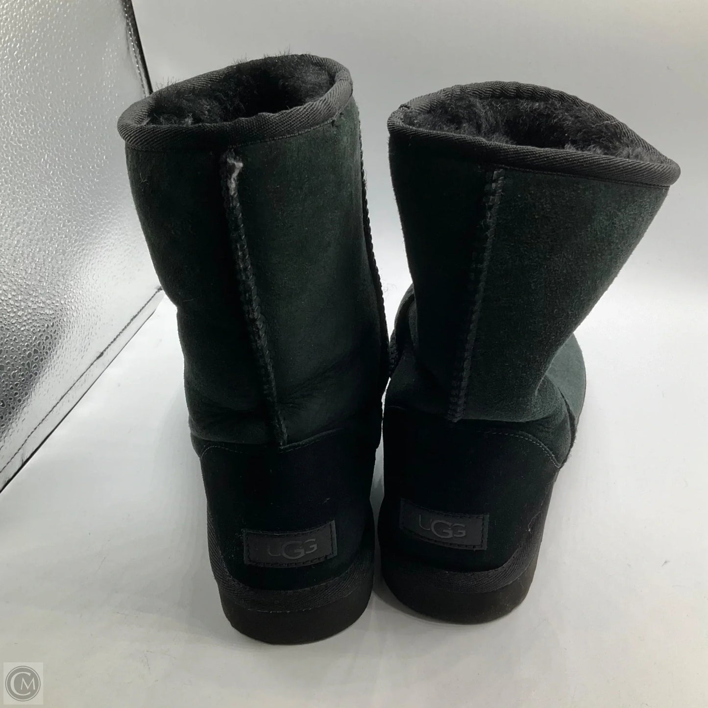 Boots Designer By Ugg In Black, Size: 9