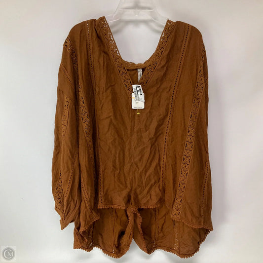 Romper By Free People In Brown, Size: S