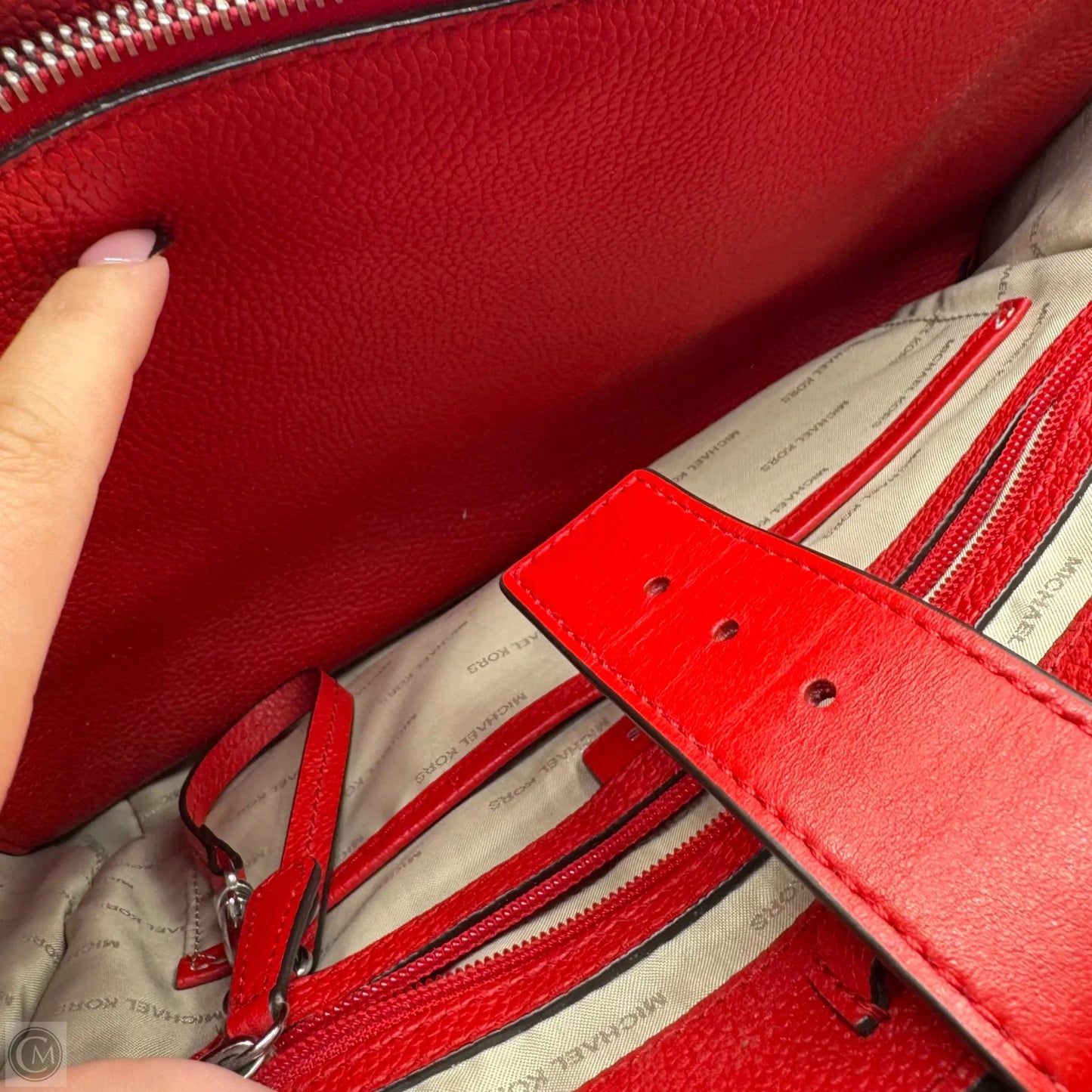 Handbag Designer By Michael Kors, Size: Large