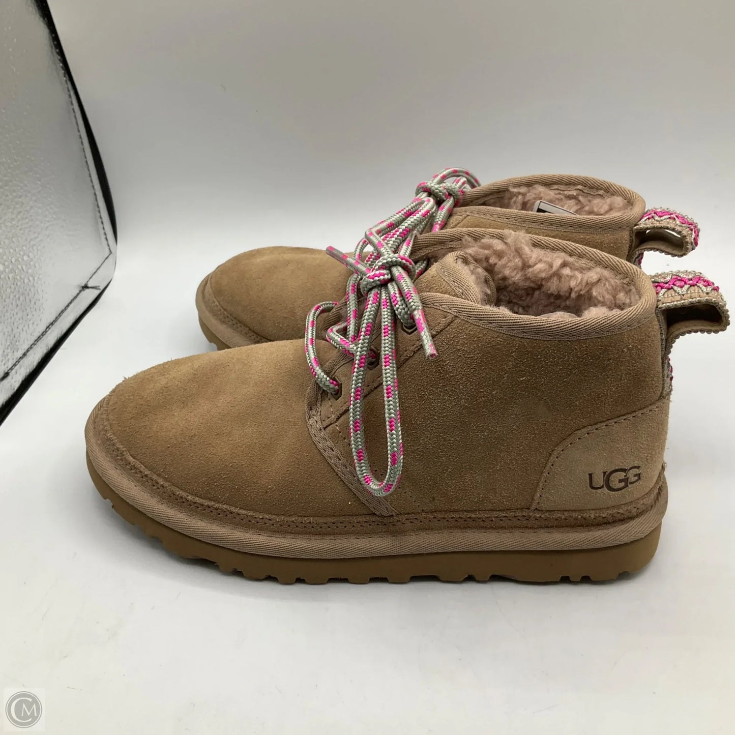 Boots Designer By Ugg In Beige, Size: 6