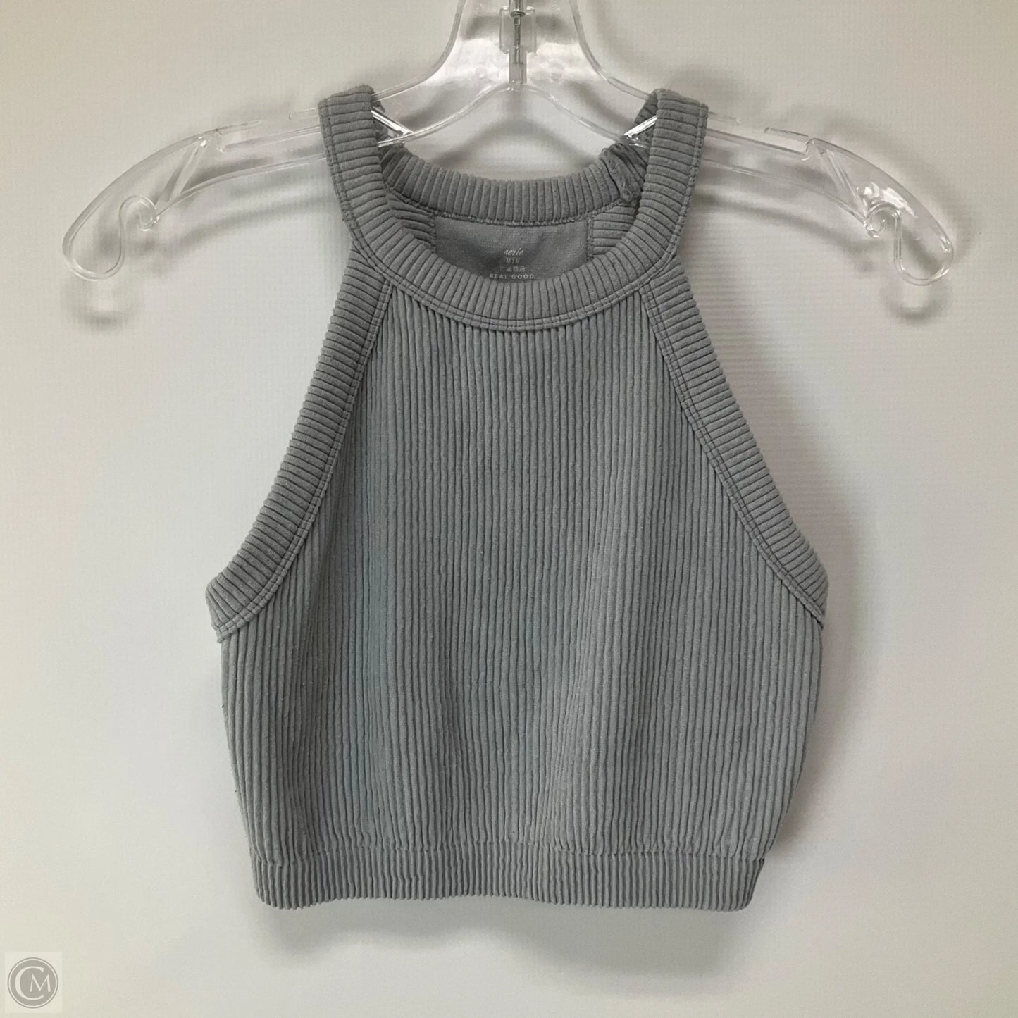 Athletic Bra By Aerie In Grey, Size: M