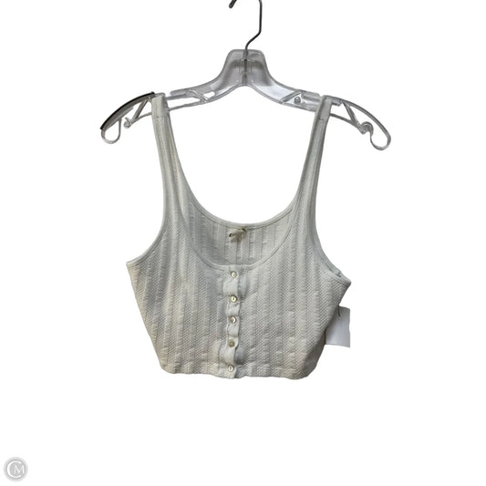 Top Sleeveless By Free People In White, Size: S