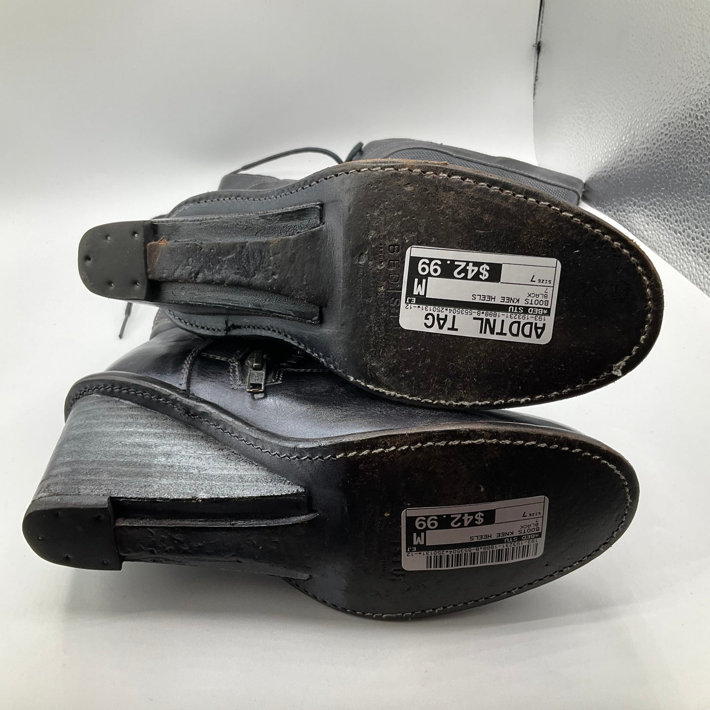 Boots Knee Heels By Bed Stu  Size: 7