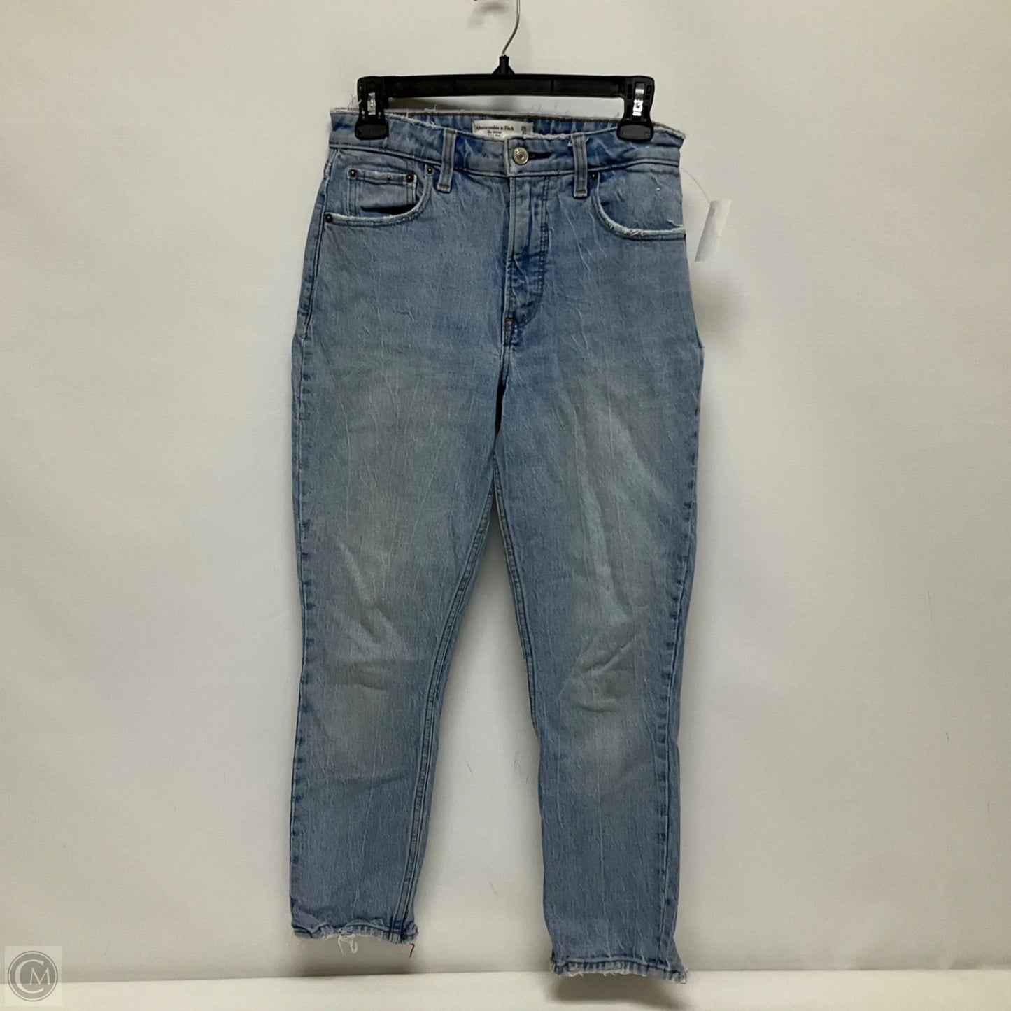 Jeans Skinny By Abercrombie And Fitch In Blue Denim, Size: 2