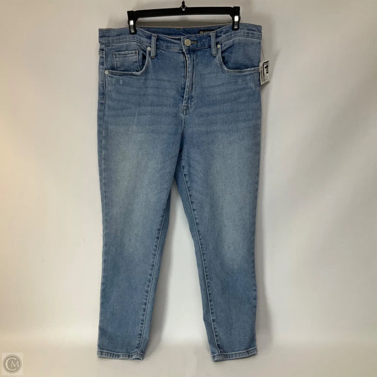 Jeans Cropped By Blanknyc In Blue Denim, Size: 12