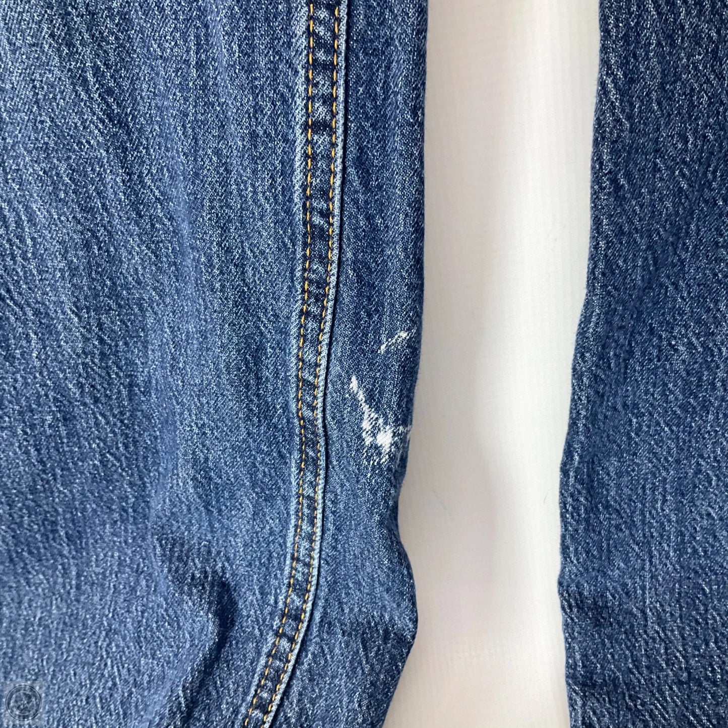 Jeans Wide Leg By H&m In Blue Denim, Size: 6