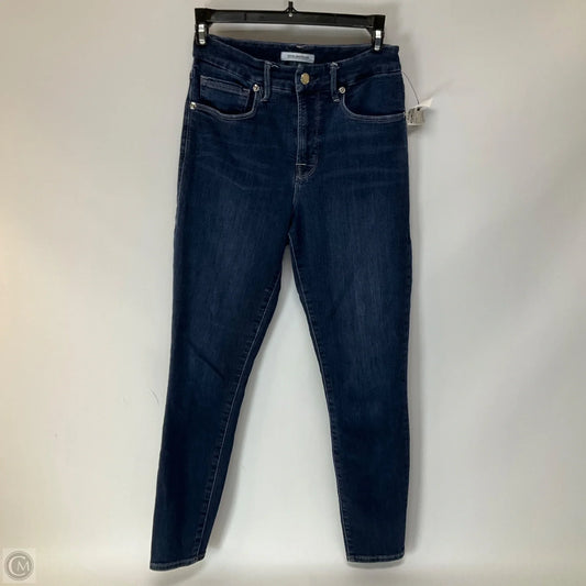 Jeans Skinny By Good American In Blue Denim, Size: 2