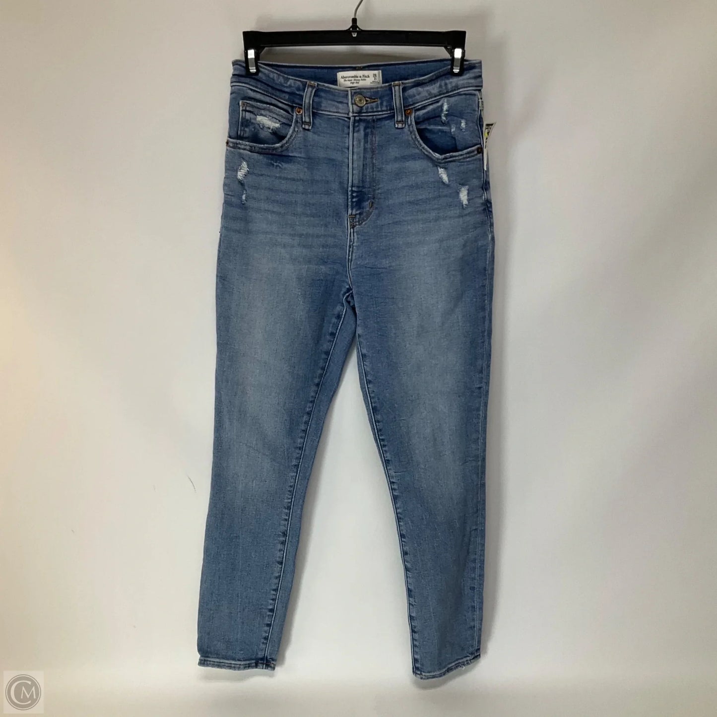 Jeans Skinny By Abercrombie And Fitch In Blue Denim, Size: 2
