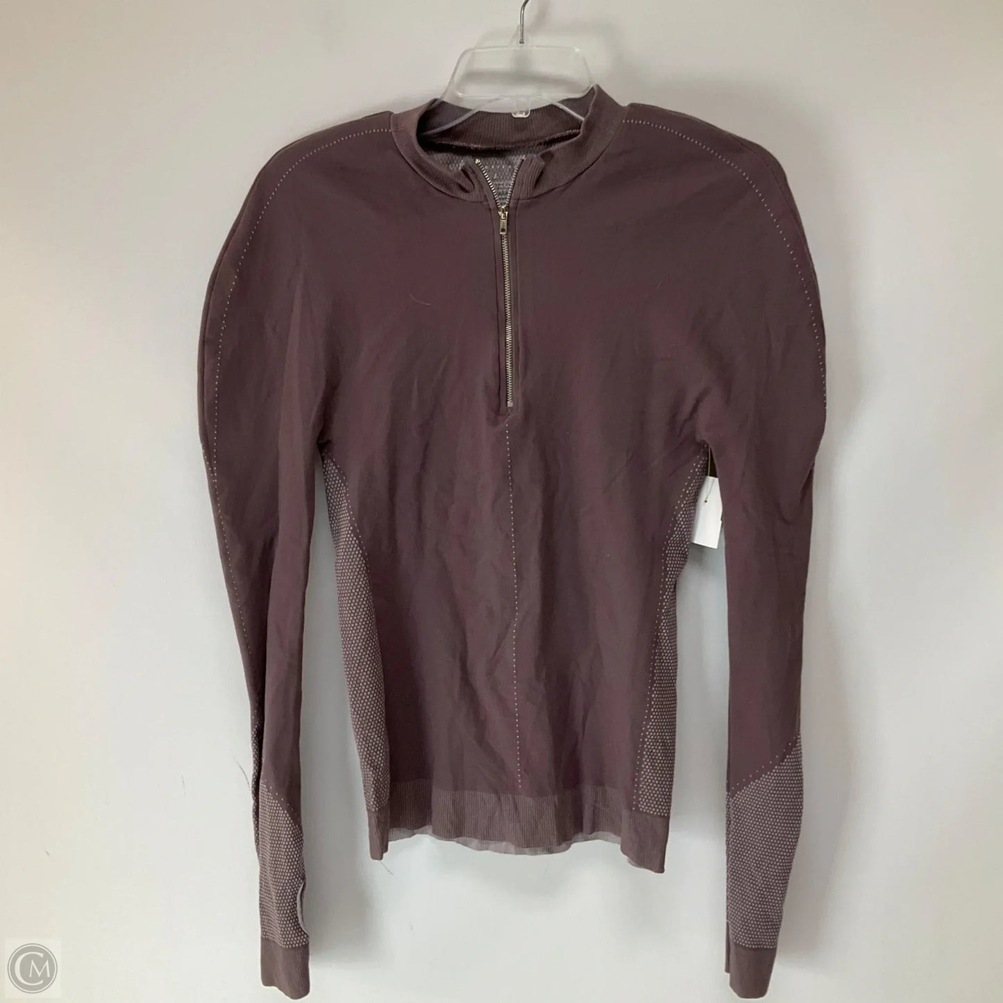 Athletic Top Long Sleeve Crewneck By Free People In Mauve, Size: L