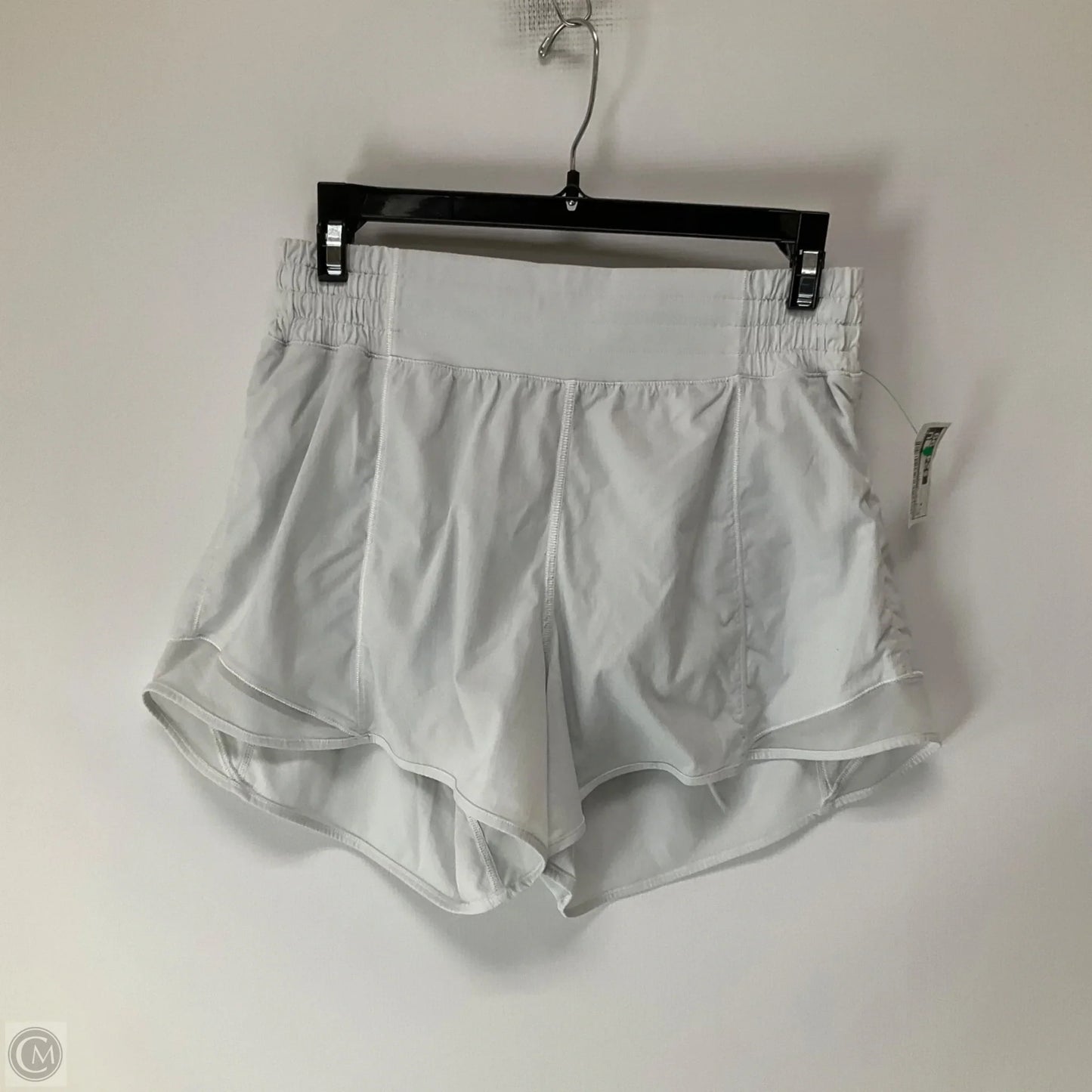 Athletic Shorts By Lululemon In White, Size: 8