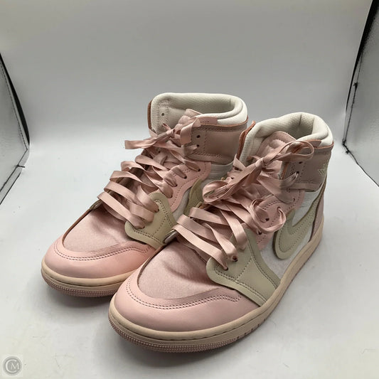Shoes Sneakers By Nike In Pink & White, Size: 9