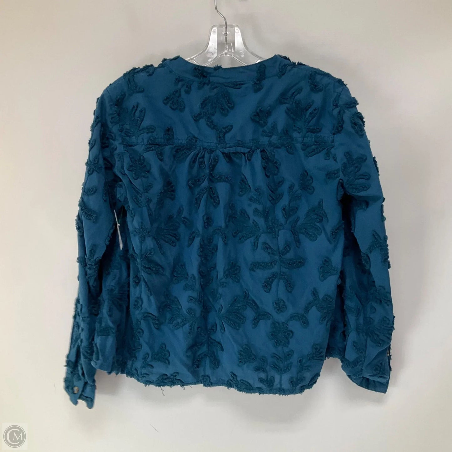 Top Long Sleeve By Pilcro In Blue, Size: Xs