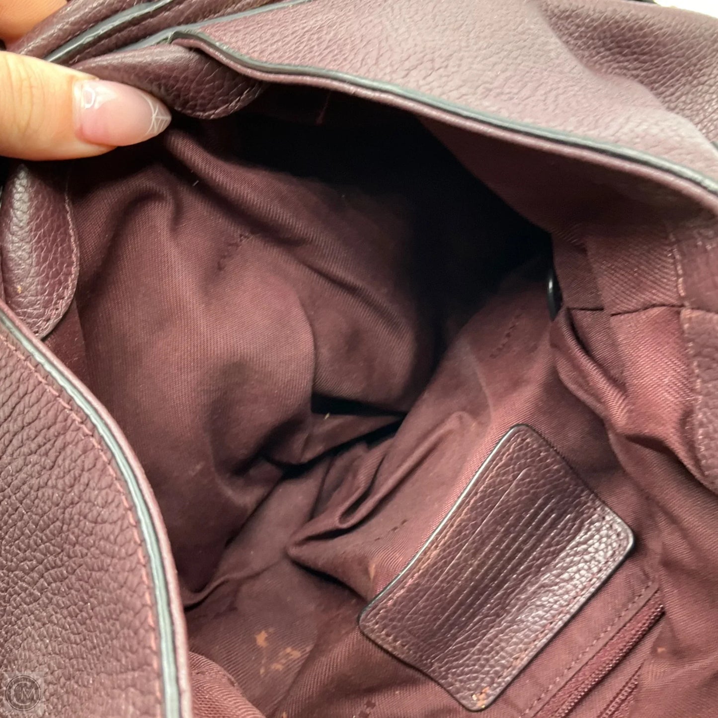 Handbag Designer By Coach, Size: Medium