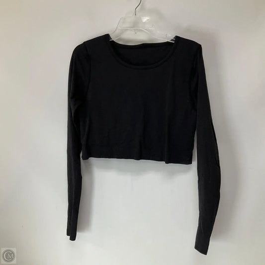 Athletic Top Long Sleeve Crewneck By Lululemon In Grey, Size: 12