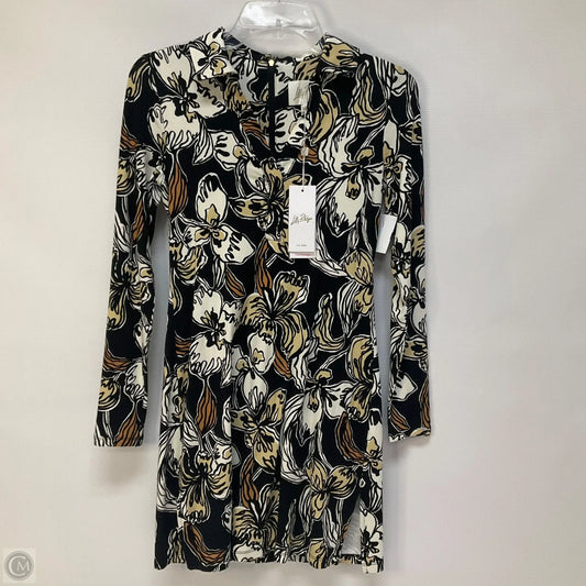 Dress Designer By Lilly Pulitzer In Black & Tan, Size: Xxs