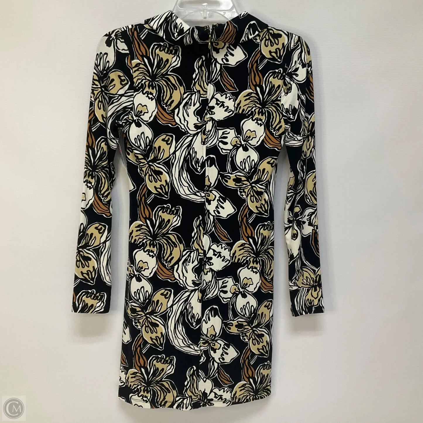 Dress Designer By Lilly Pulitzer In Black & Tan, Size: Xxs