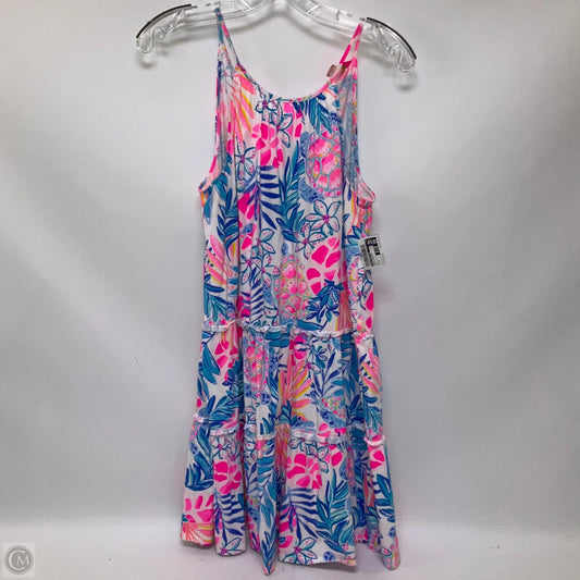 Dress Designer By Lilly Pulitzer In Blue & Pink, Size: S