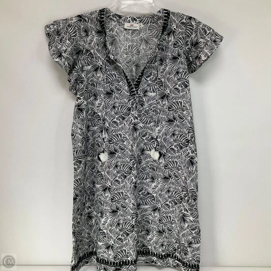 Dress Casual Short By Vineyard Vines In Black & White, Size: M